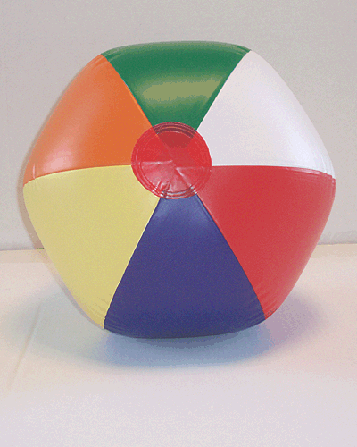 Multicolor strandballen