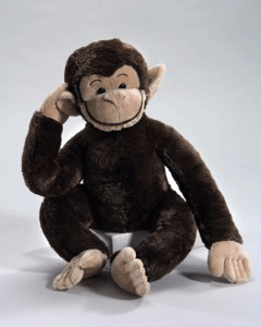 Chimpansee pluche knuffels 42 cm