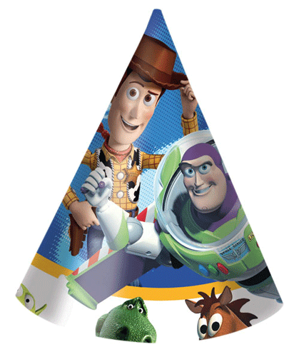 Toy Story feest hoedjes 6 stuks